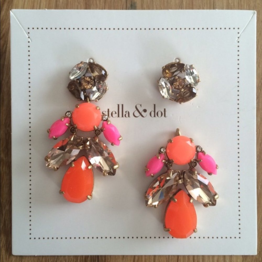 Stella and Dot Pop Geo Chandalier 2 in 1